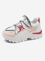 Dual Lace Up Chunky Sneakers