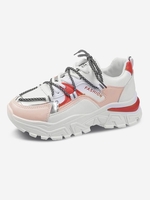 Dual Lace Up Chunky Sneakers