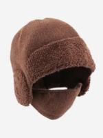 Dual Use Detachable Mask Beanie Hat