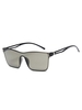 Edgy Style Square Frame Lightweight Gradient Sunglasses