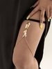 Elastic Belt Beach Leaves Fringe Thigh Chain