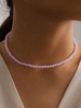 Elegant Faux Pearl Beading Choker Necklace