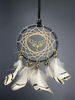 Elk Decor Feathers Fringe Car Hanging Dreamcatcher