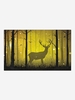 Elk Forest Pattern Floor Mat