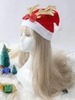 Elk Horn Decor Fluffy Pompon Christmas Hat