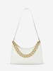Embossed Chunky Chain Shoulder Bag