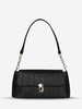 Embossed Flap Casual Handbag