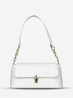 Embossed Flap Casual Handbag