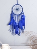 Eye Shape Feather Fringe Hanging Dreamcatcher