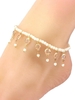 Fashion Faux Pearl Pendant Anklet