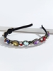 Faux Crystal Rhinestones Decor Headband