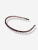Faux Crystal Thin Hairband