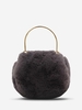 Faux Fur Chain Crossbody Bag