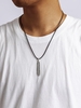 Feather Cord Pendant Necklace