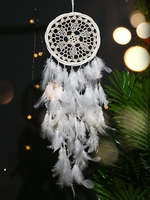 Feather Fringe Handmade Dreamcatcher