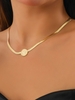 Figure Chain Choker Necklace