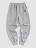 Fire Flame Print Jogger Sweatpants Xxl Light gray