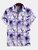 Firework Pocket Patch Short Sleeve Shirt 3xl Blue