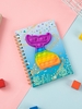 Fish Tail Shape Relieve Squeeze Toys Notebook