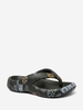 Flag and Letter Printed Flip Flops