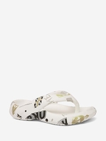 Flag and Letter Printed Flip Flops