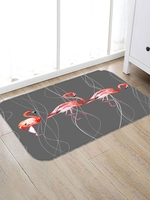 Flamingo Pattern Floor Mat