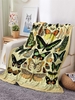 Flannel Butterfly Pattern Blanket