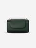 Flap Design Evening Party Faux Pearls Chunky Chain Bag