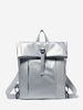 Flap Large Capacity Solid Backpack