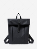 Flap Large Capacity Solid Backpack