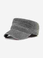 Flat Top Military Cap