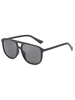 Flat-Top Square Frame Tinted Sunglasses