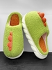 Fleece Closed Toe Dinosaur Slippers