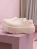 Fleece Lined Lounge Platform Warm Slippers