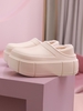 Fleece Lined Lounge Platform Warm Slippers