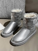 Fleece Lined Puffer Padded Winter Snow Boots