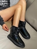 Fleece Lined Puffer Padded Winter Snow Boots