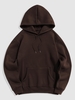 Fleece Lining Essentials Pullover Hoodie 2xl Deep coffee