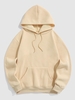 Fleece Lining Essentials Pullover Hoodie 2xl Light coffee