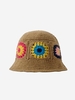 Floral Crochet Bucket Hat