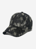 Floral Embroidered Baseball Cap