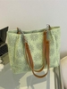 Floral Graphic Large Capacity Shoulder Tote Bag