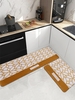 Floral Pattern Kitchen Mat
