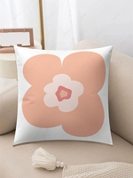 Floral Pattern Plush Pillowcase