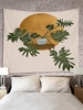 Flowerpot and Plant Print Tapestry