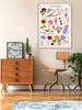 Flowers Pattern Wall Hanging Tapestry