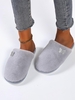 Fluffy Butterfly Applique Closed Toe Slippers