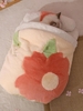 Fluffy Cat Winter Warm Semi-closed Cushion Mat