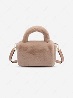 Fluffy Faux Fur Crossbody Bag