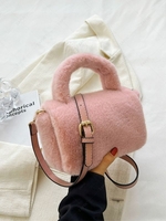 Fluffy Faux Fur Crossbody Bag